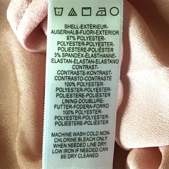 DRESS THE POPULATION "Alicia" Fitted Bodice Chiffon Dress NWOT!! - Picture 13 of 14